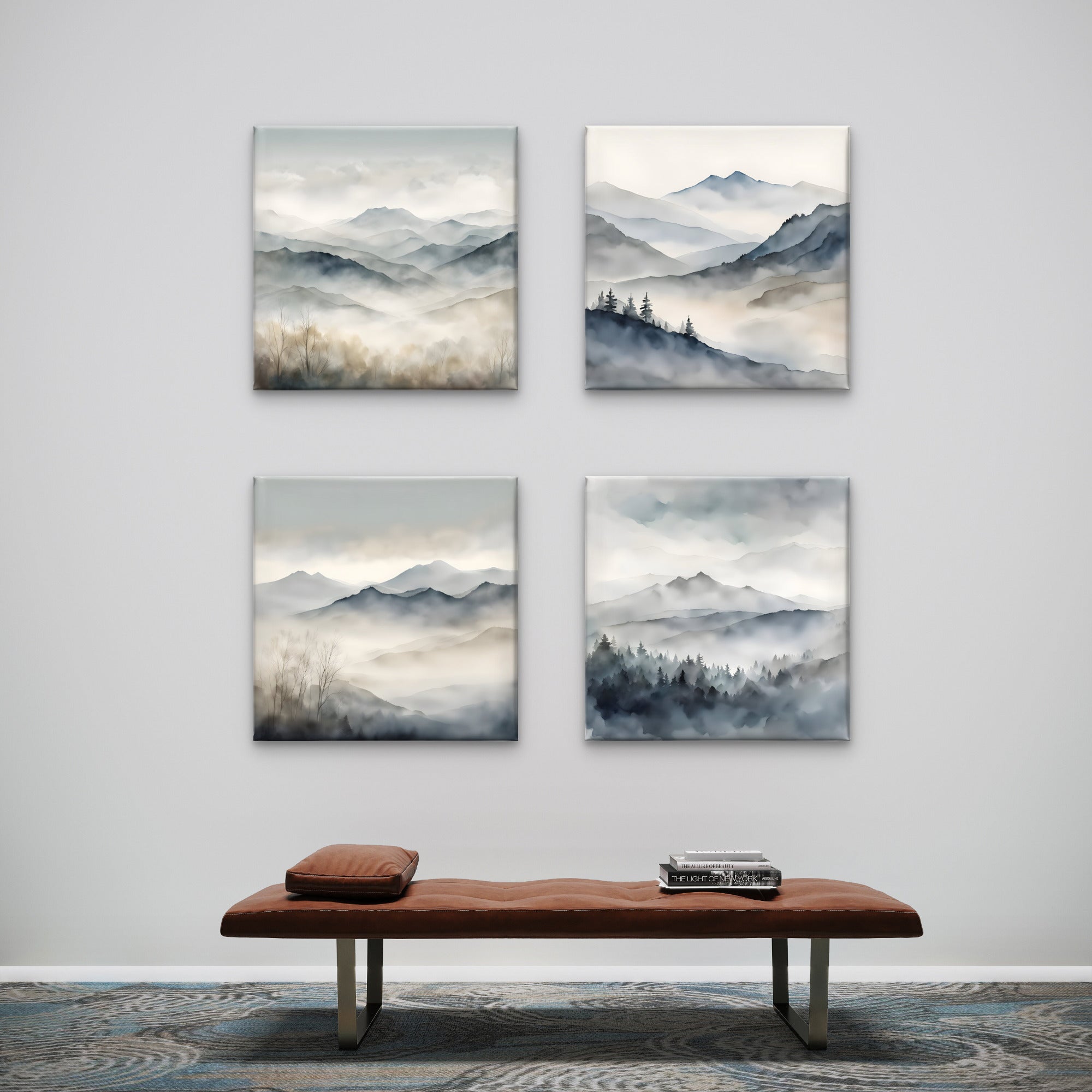 Mountains – Gallery Wall Art Set of 4