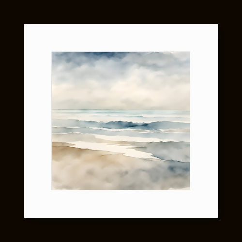 Beachview – Coastal Dreamscape Wall Art Print - Byeutifull Art