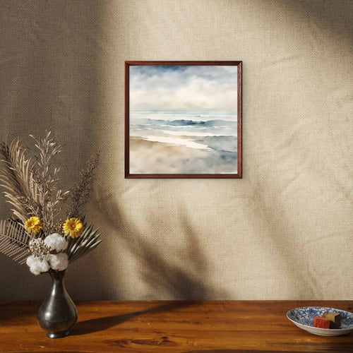 Beachview – Coastal Dreamscape Wall Art Print - Byeutifull Art