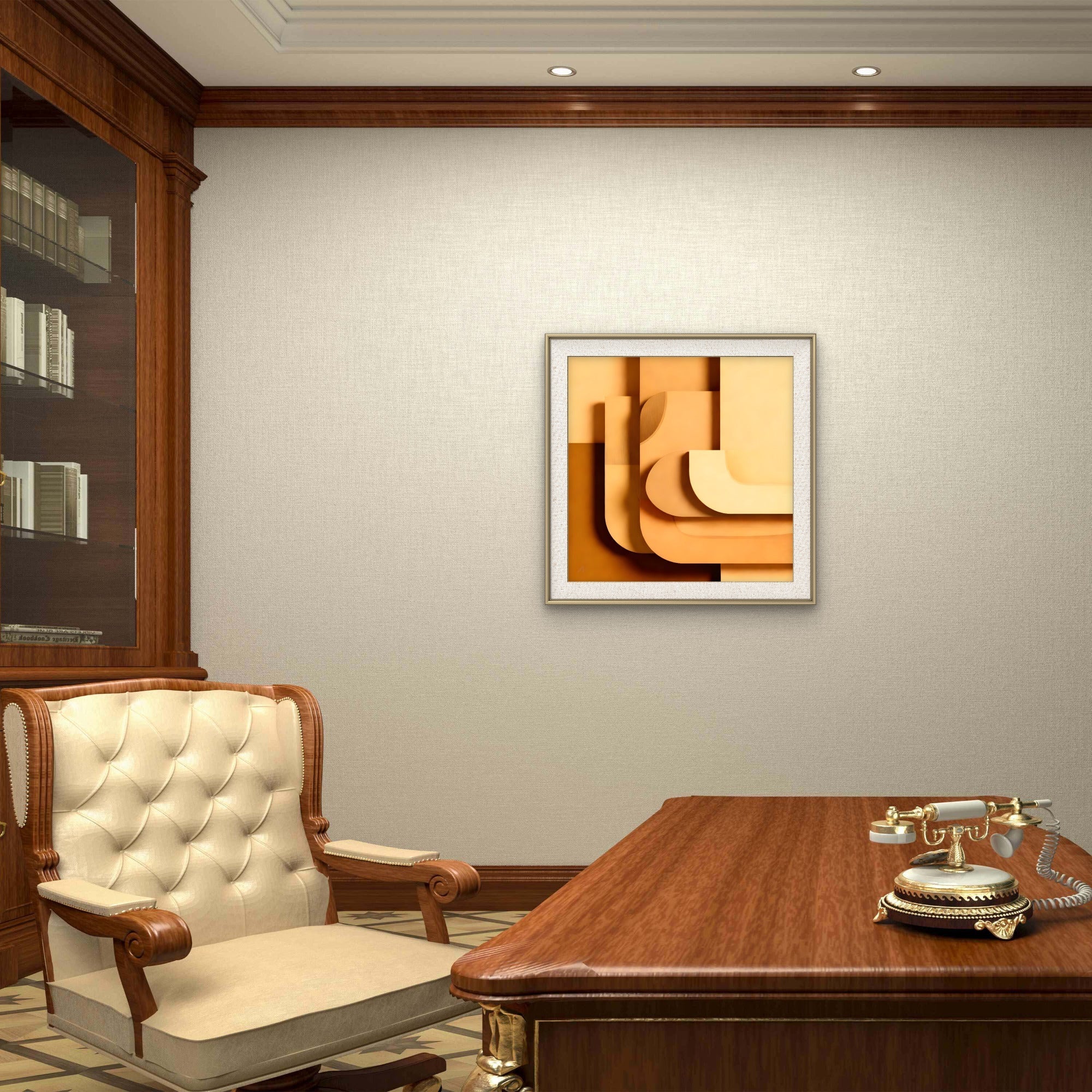 Quiet Luxury - 16 - Neutral Wall Art – Elegant Art Print - Byeutifull Art