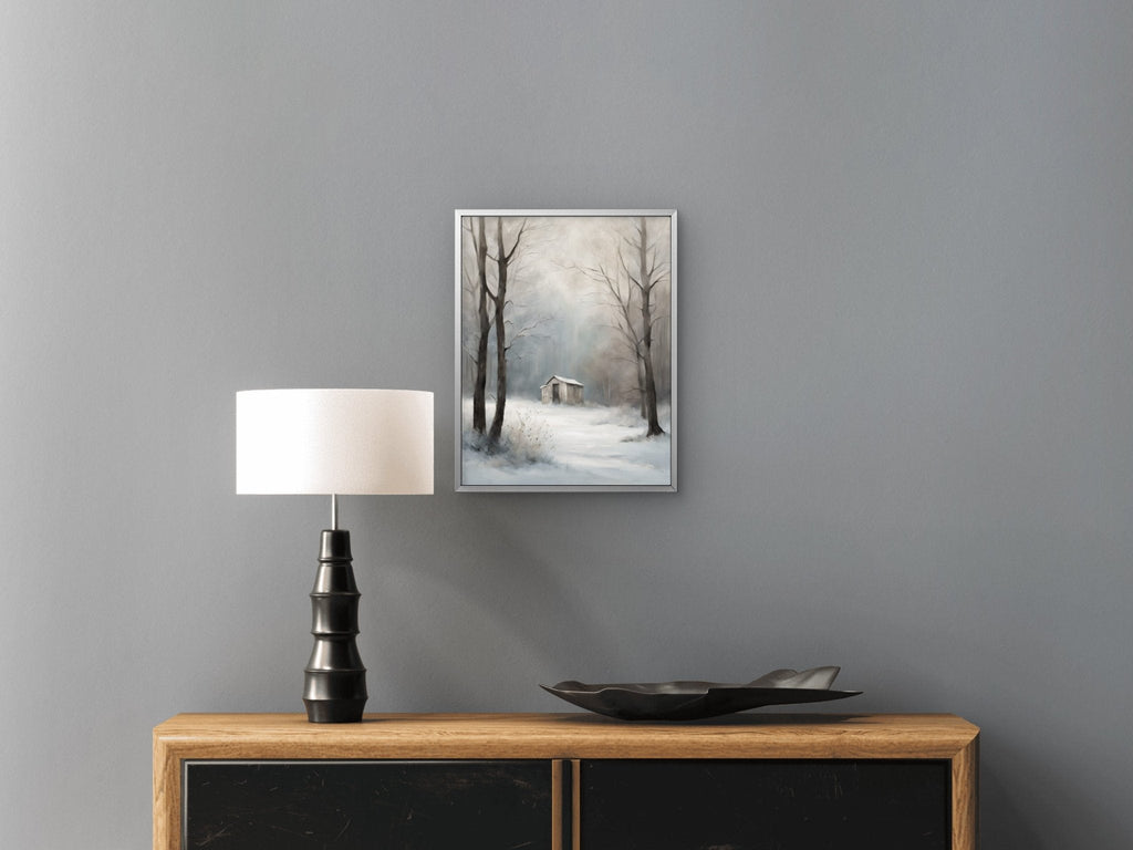 Quiet Luxury Neutral Abstract Wall Art | Dreamscape 1 - Byeutifull Art