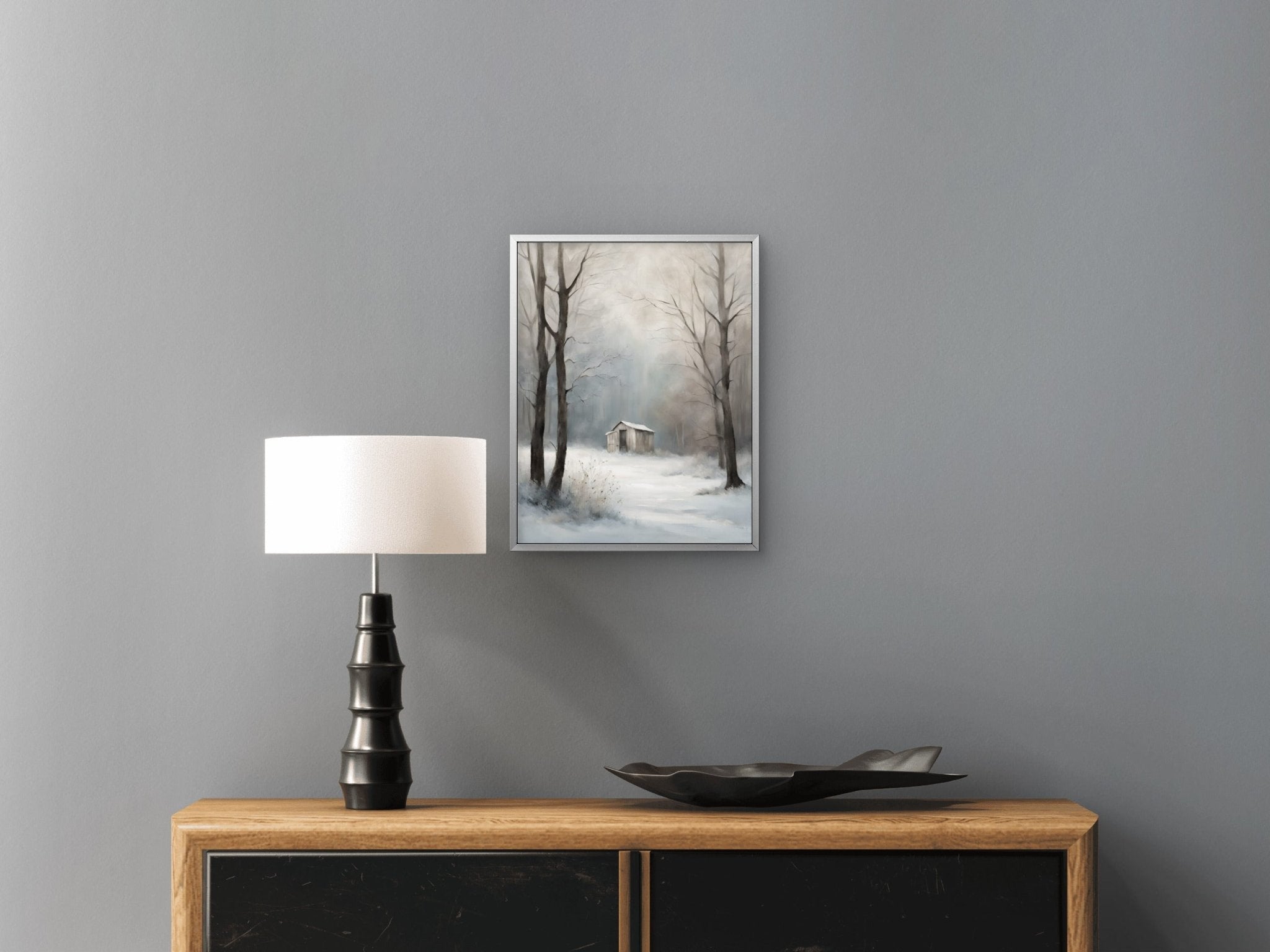 Quiet Luxury Neutral Abstract Wall Art | Dreamscape 1 - Byeutifull Art