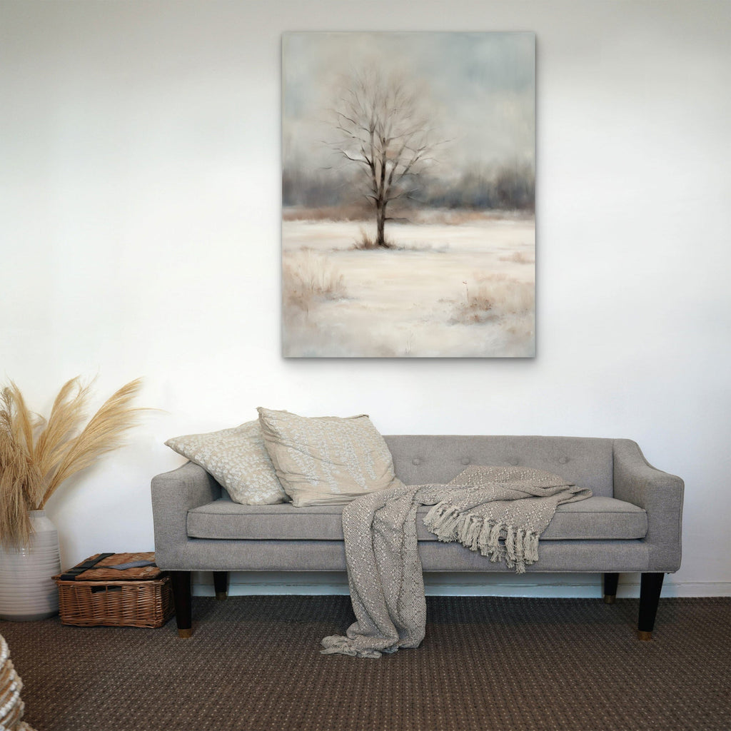 Quiet Luxury Neutral Abstract Wall Art | Dreamscape 1 - Byeutifull Art