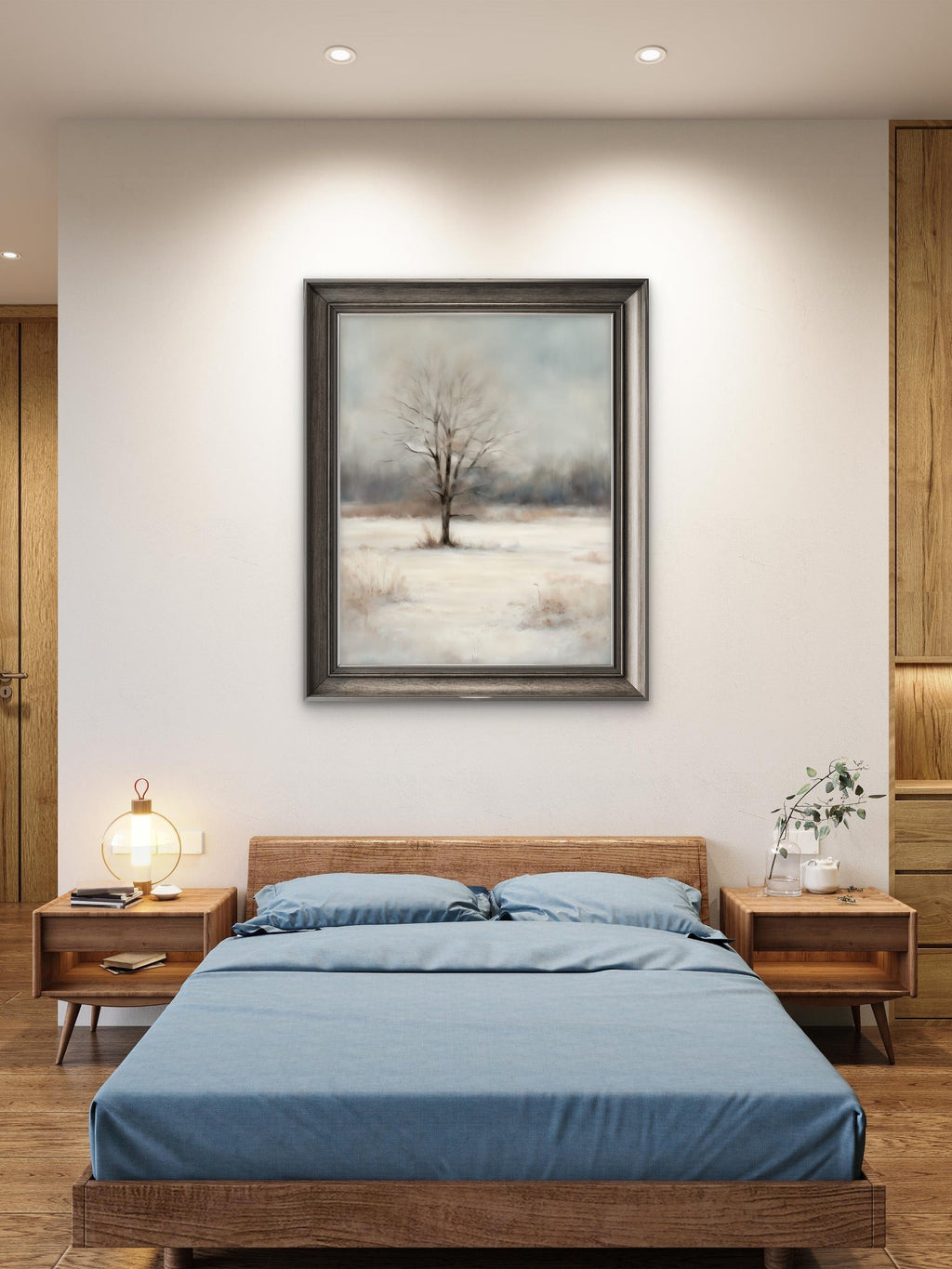 Quiet Luxury Neutral Abstract Wall Art | Dreamscape 2 - Byeutifull Art