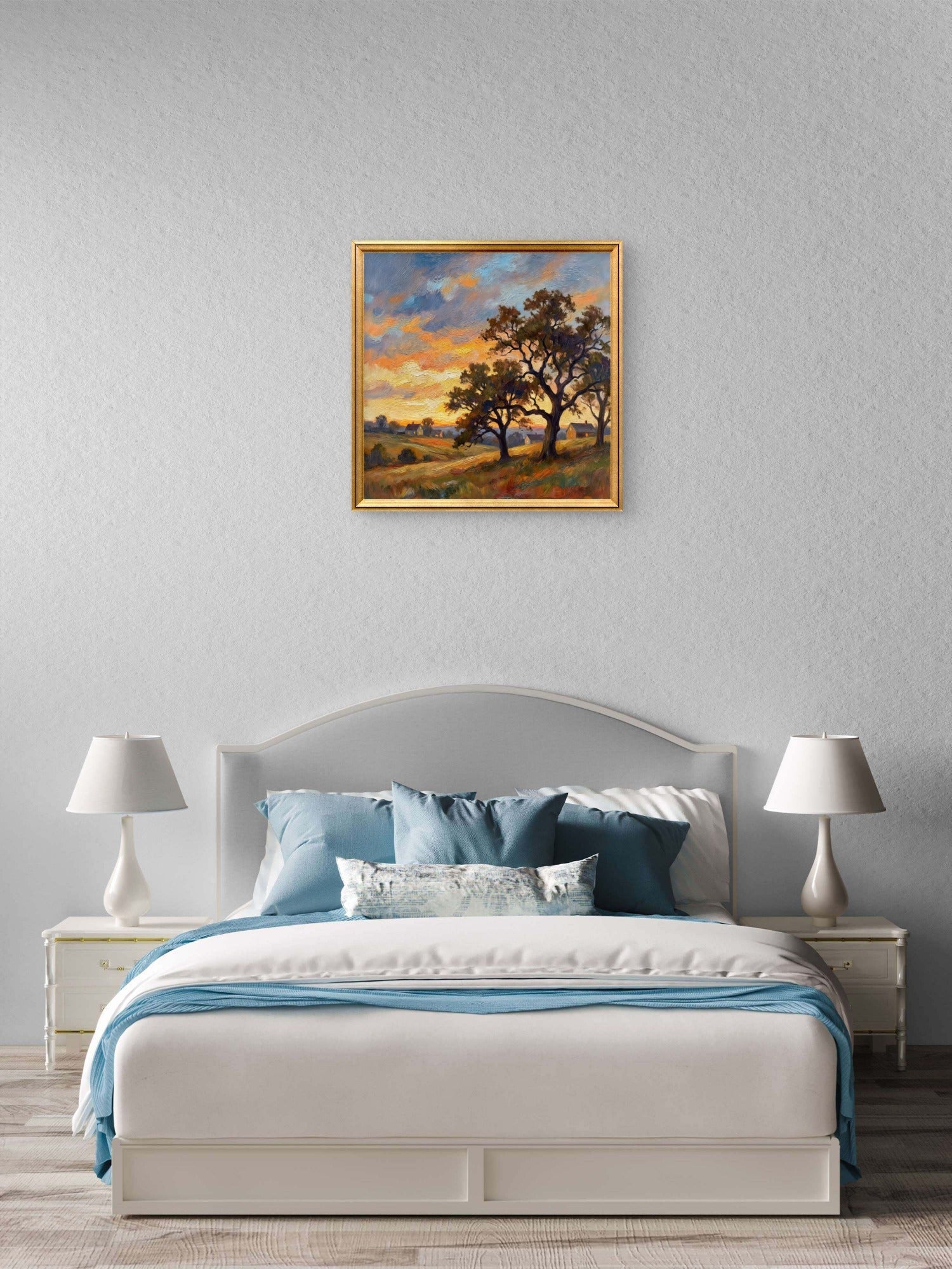 Sunset Tree – Landscape Wall Art Print - Byeutifull Art