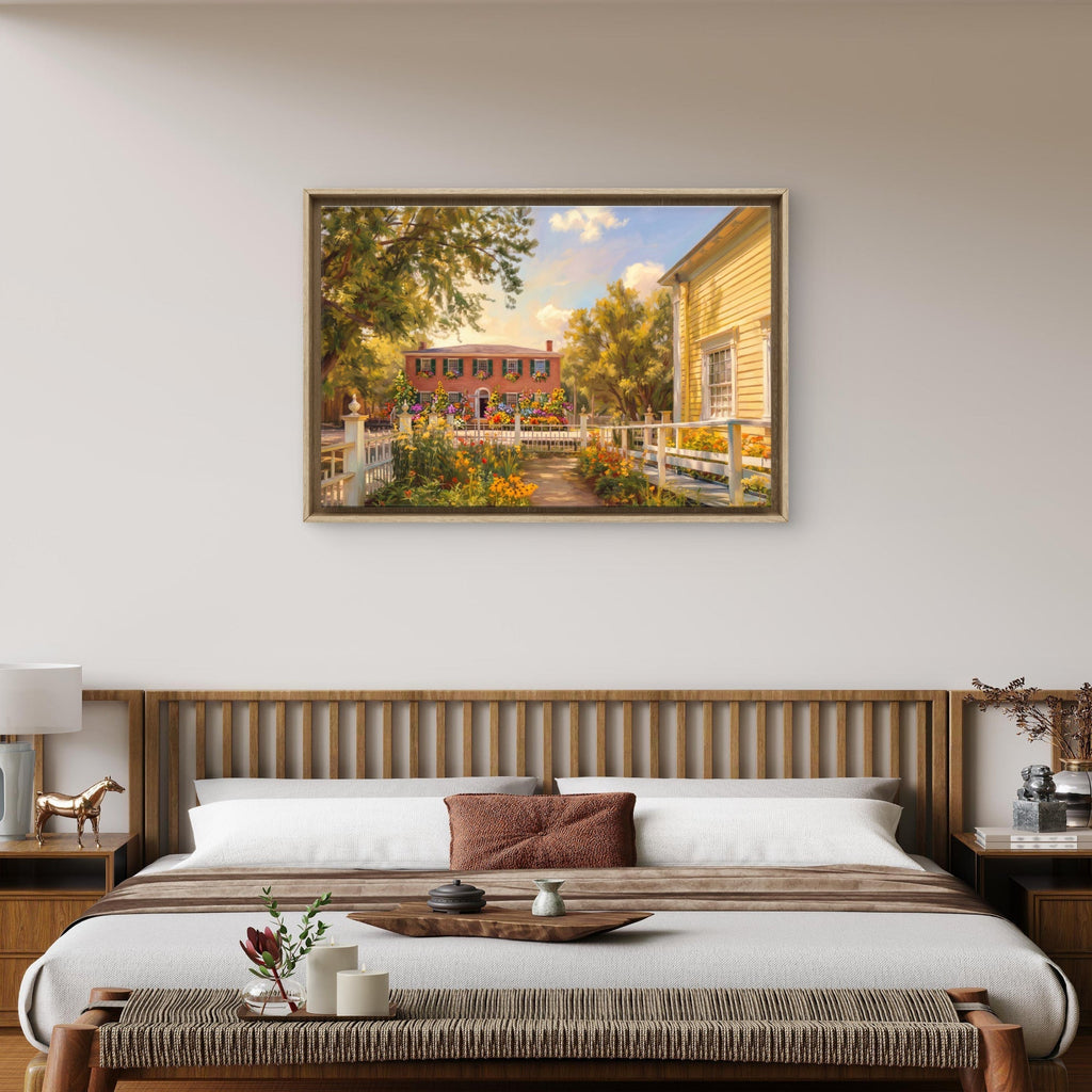Vintage Floral Still Life Wall Art – Quiet Luxury Decor - Byeutifull Art